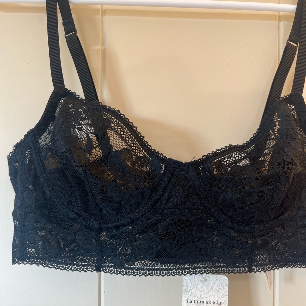 NWT Free People Lace Underwire Bralette